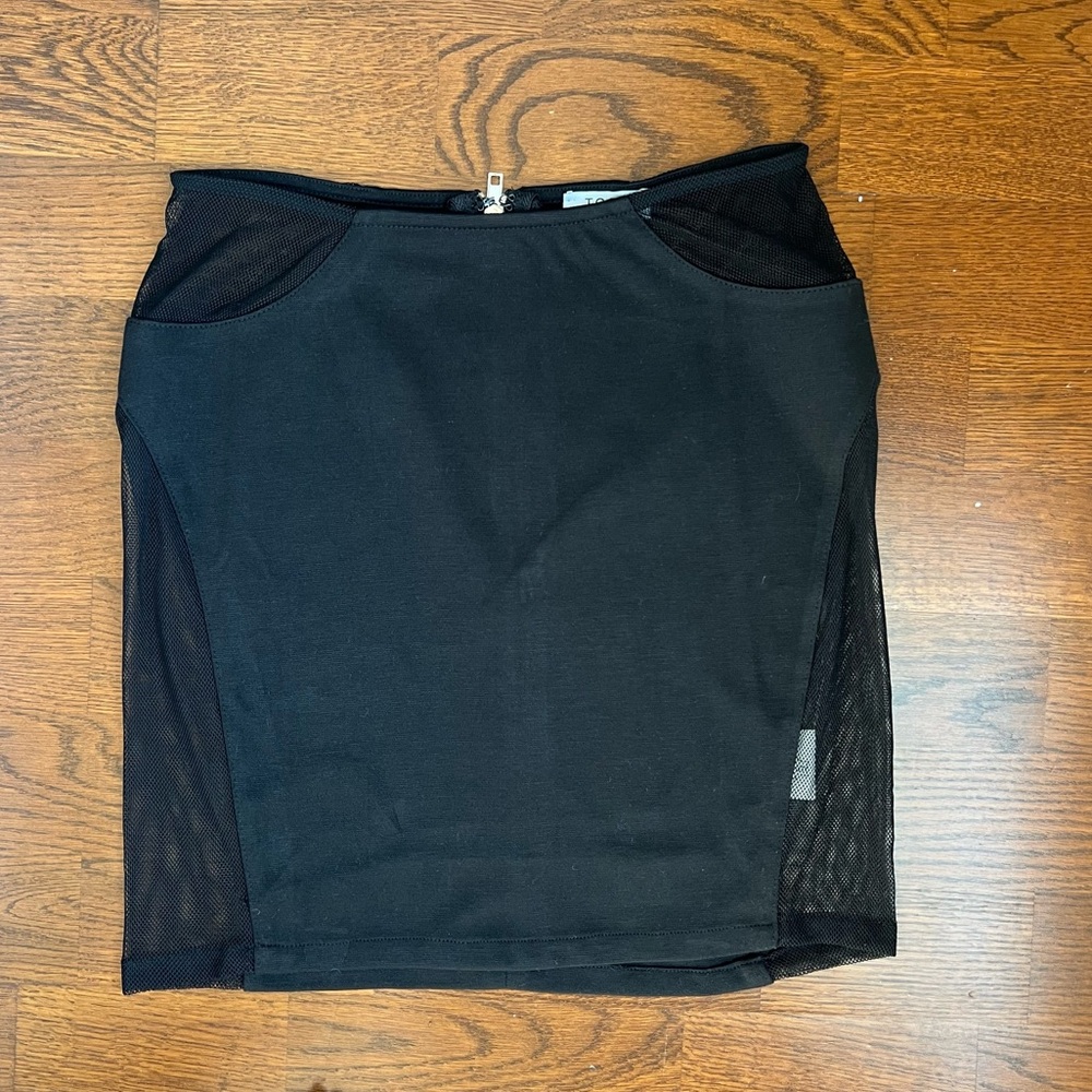 Tobi Black Mini Skirt